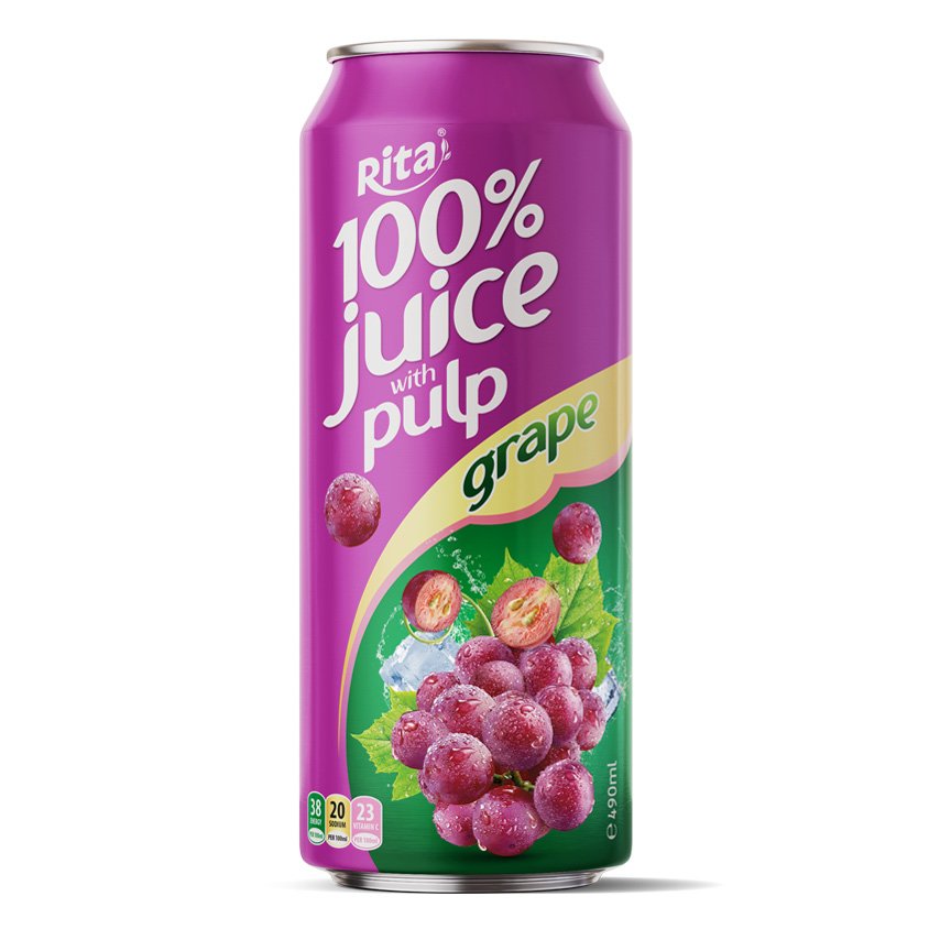 100% Red Grape P