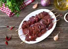 lamb river shish with spices